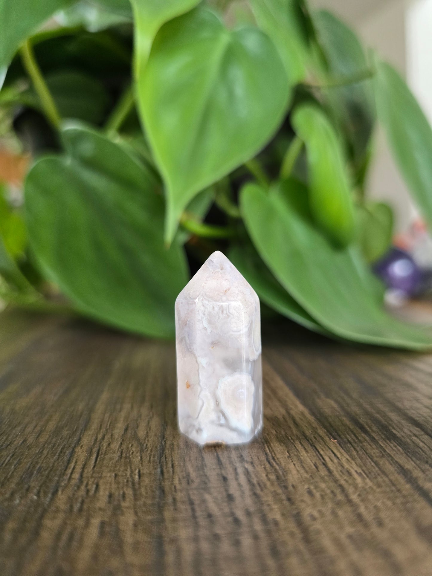 Flower Agate Mini Point