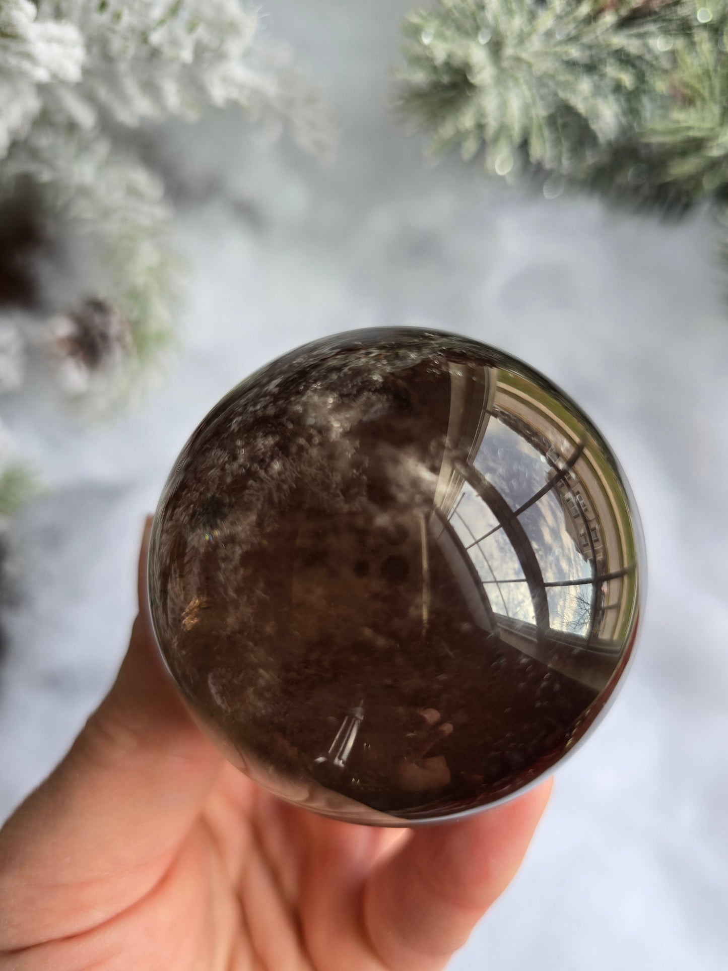 Smoky Quartz Sphere "A"