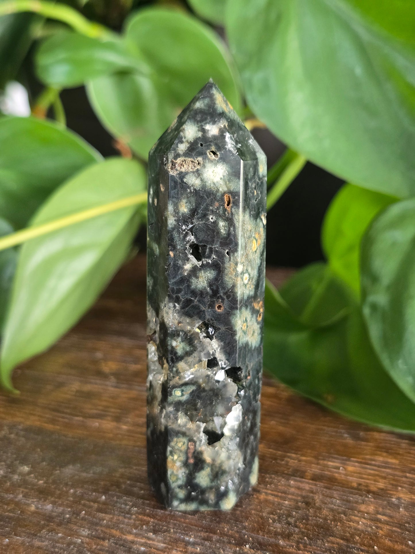 Green Ocean Jasper Tower "G"
