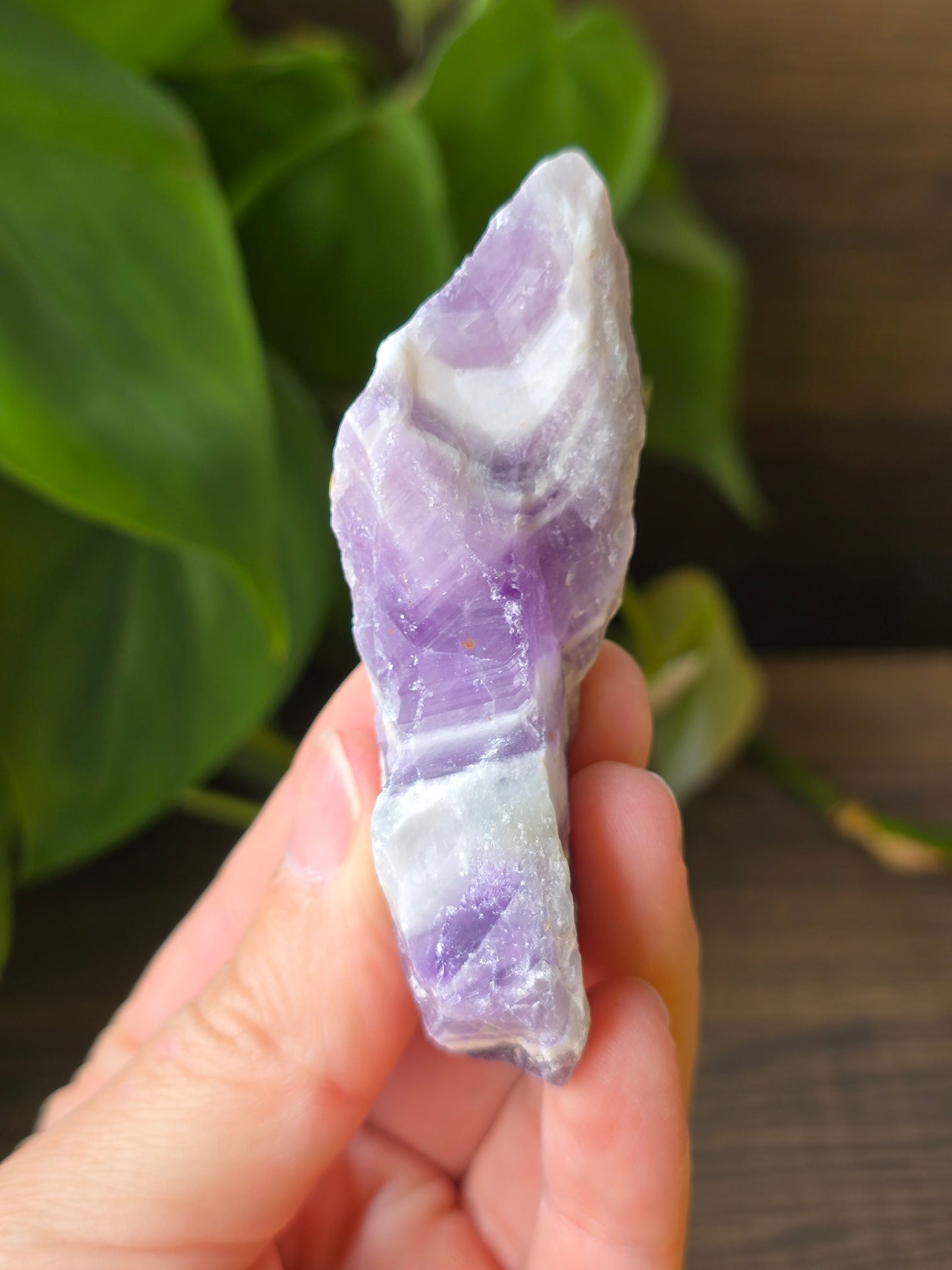 Rough Chevron Amethyst