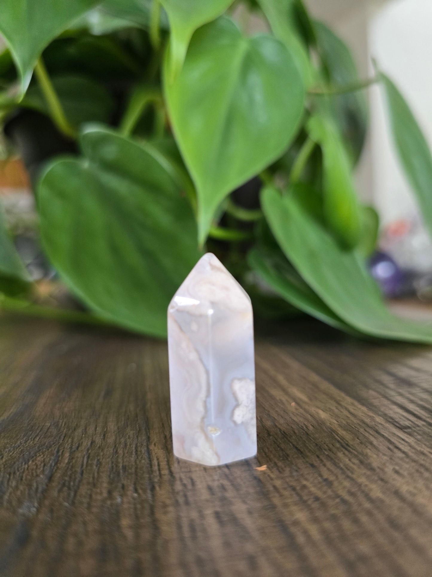 Flower Agate Mini Point