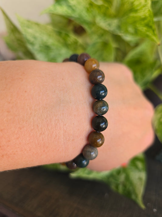 Jasper Stretch Bracelet