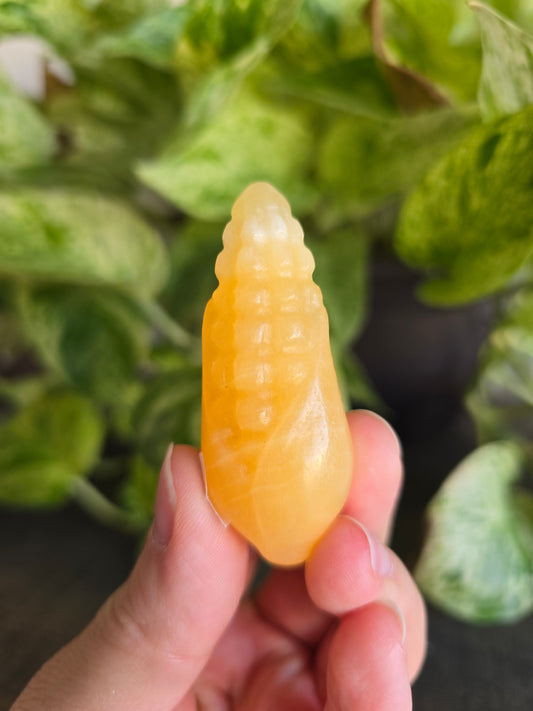 Orange Calcite Corn