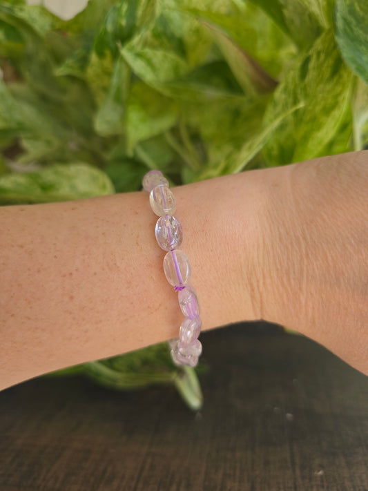 Polished Kunzite Bracelet