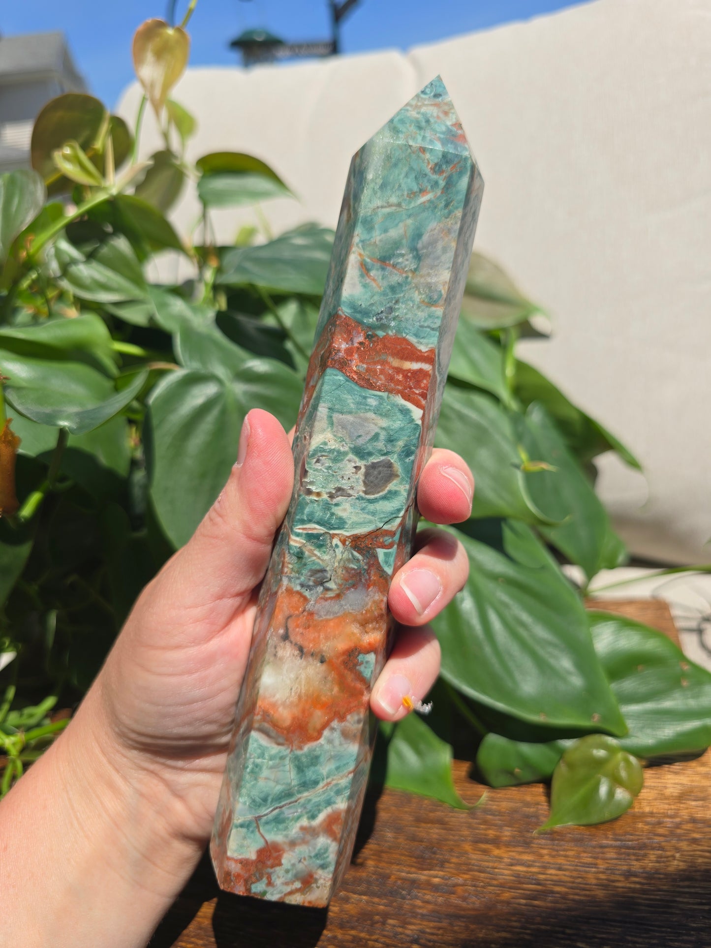 Money Agate Crystal Tower "B"