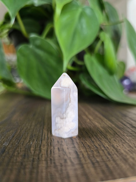 Flower Agate Mini Point