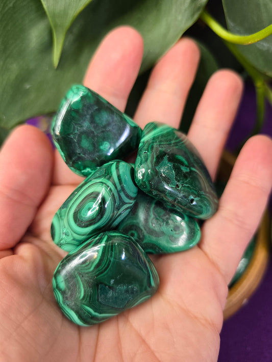 Malachite Tumble Stone