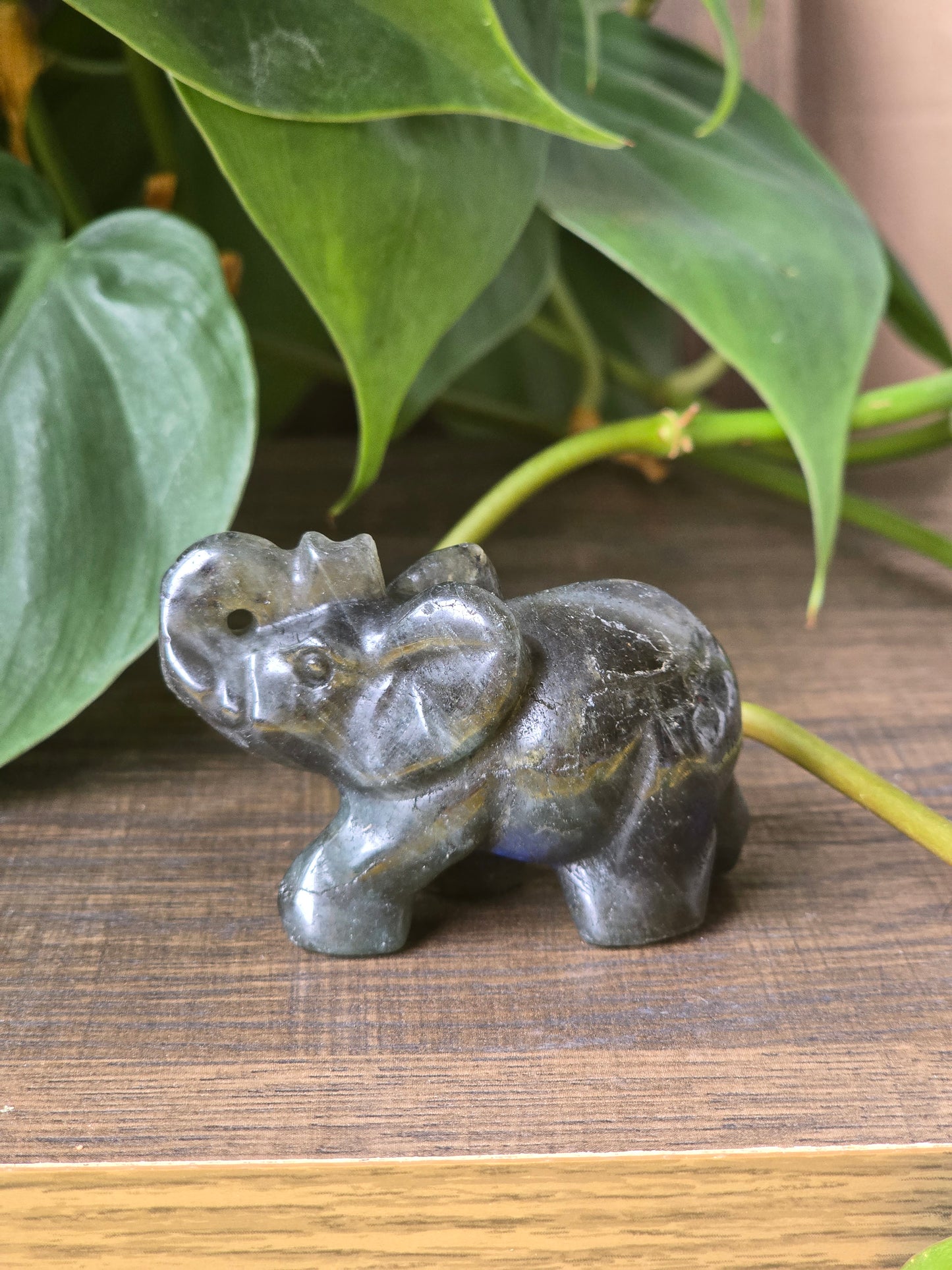 Labradorite Elephant