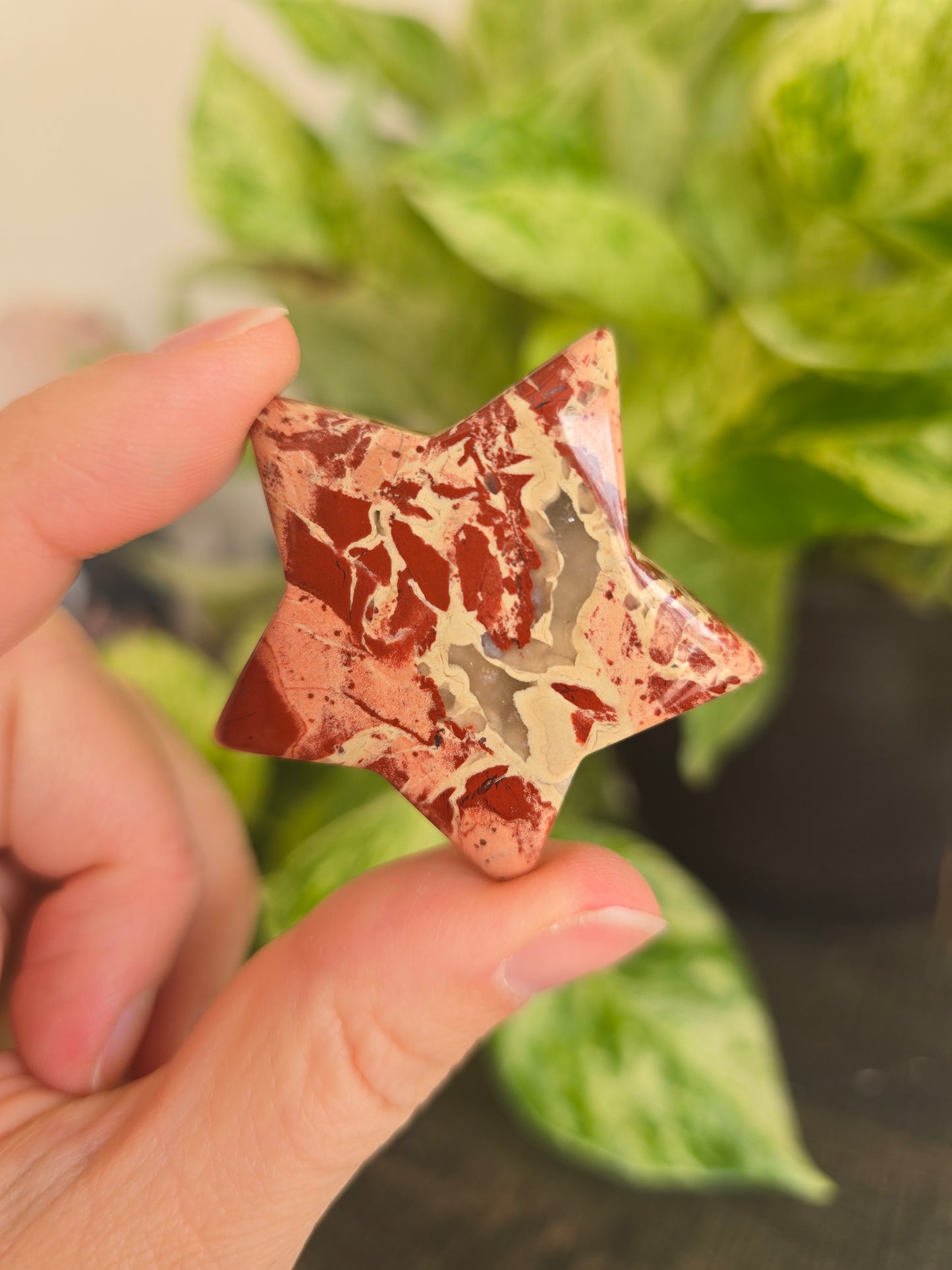 Red Jasper Star