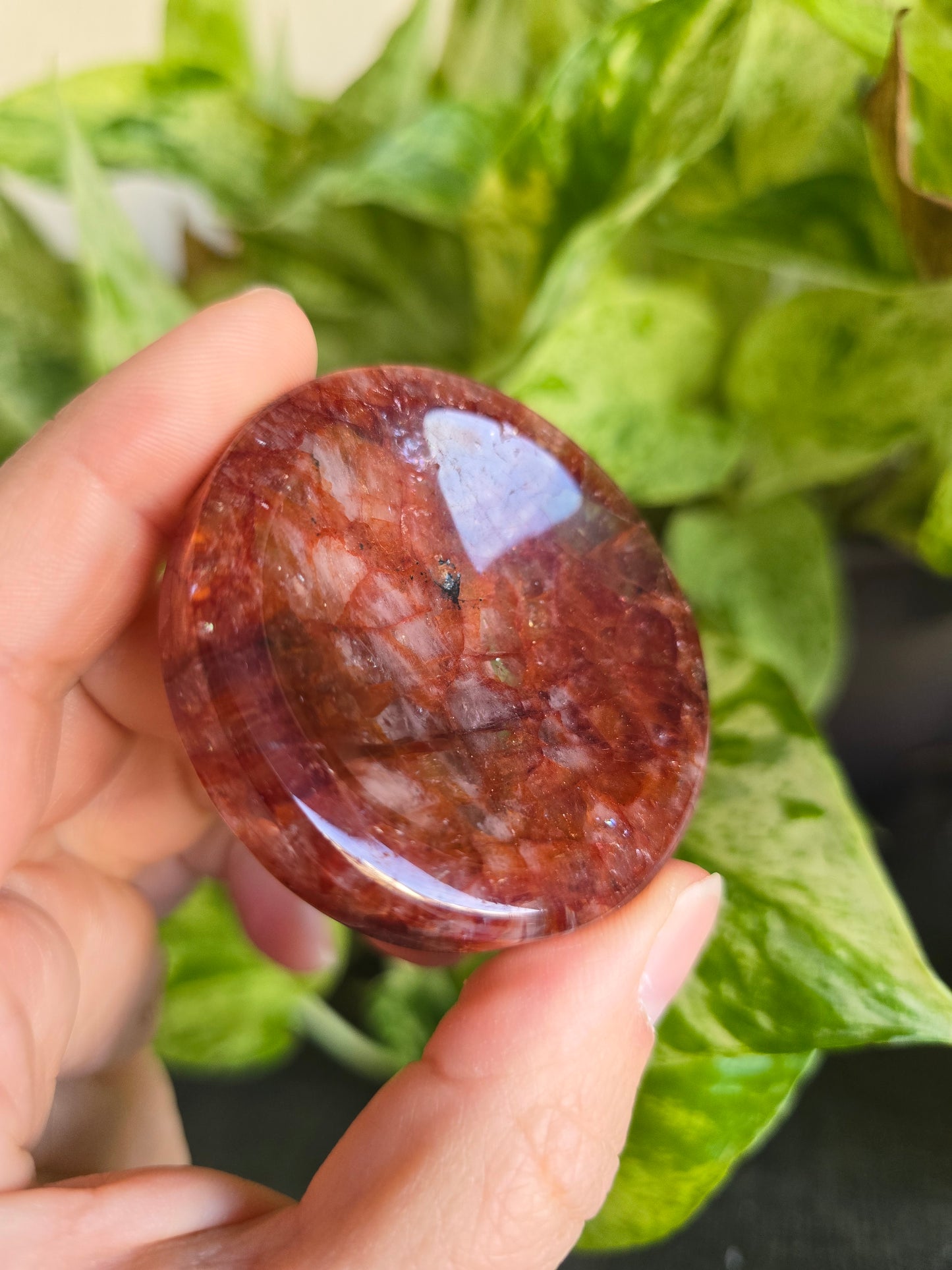 Fire Quartz Small Bowl "D"